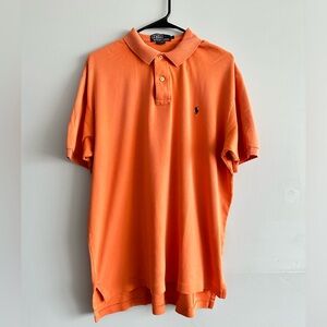 Ralph Lauren Men Orange Polo Shirt Size L